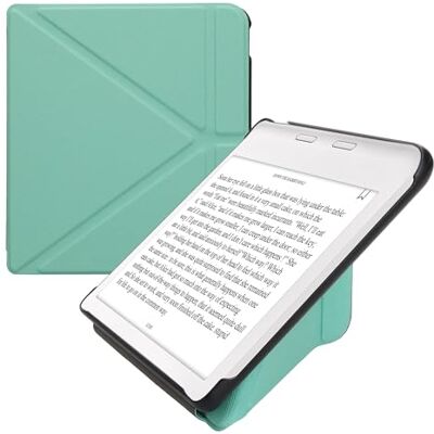 kwmobile Étui compatible avec Kobo Libra Colour coque Étui à rabat magnétique tablette eReader similicuir menthe glaciale kwmobile Étui compatible avec Kobo Libra Colour coque Étui à rabat magnétique tablette eReader similicuir menthe glaciale