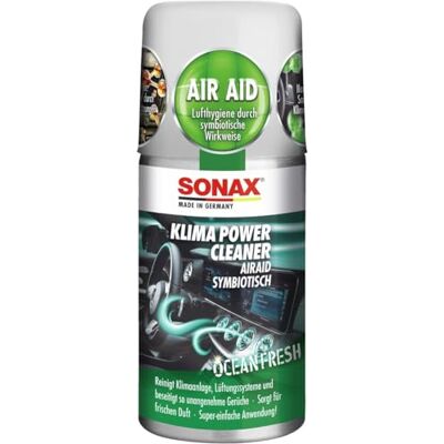 SONAX Nettoyeur d'odeur pour climatisation 03236000 Ocean-Fresh 100 ml SONAX Nettoyeur d'odeur pour climatisation 03236000 Ocean-Fresh 100 ml