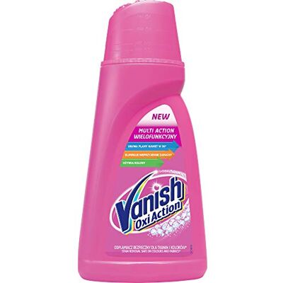 Vanish Oxi Action Pink Odplamiacz płyn do koloru i bieli 1 L Vanish Oxi Action Pink Odplamiacz płyn do koloru i bieli 1 L