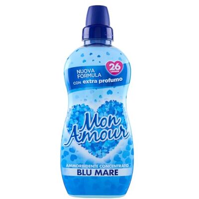 Felce Azzurra Mon Amour Adoucissant bleu mer, 26 lavages, 650 ml Felce Azzurra Mon Amour Adoucissant bleu mer, 26 lavages, 650 ml