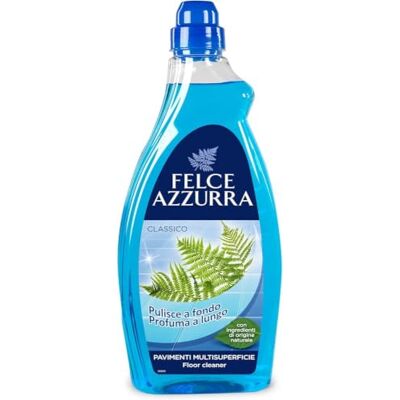Felce Azzurra PaGLIERI Casa Pavimenti Classico Lot de 6 nettoyants pour sols multi-surfaces 1 l Felce Azzurra PaGLIERI Casa Pavimenti Classico Lot de 6 nettoyants pour sols multi-surfaces 1 l
