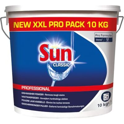 Sun Professional Vaatwaspoeder 10 (Lange wascyclus huishoudmachine), Pro Formula 10 kg Sun Professional Vaatwaspoeder 10 (Lange wascyclus huishoudmachine), Pro Formula 10 kg