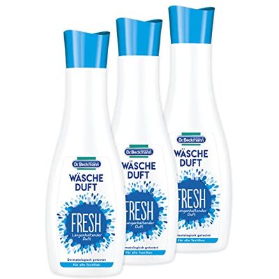 Dr. Beckmann Parfum de linge frais Pour un parfum frais et durable Sans adoucissant et adapté à tous les textiles 3 x 250 ml Dr. Beckmann Parfum de linge frais Pour un parfum frais et durable Sans adoucissant et adapté à tous les textiles 3 x 250 ml