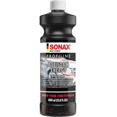 SONAX ActiFoam Energy 618300 Shampooing de lavage de voiture à haute teneur en mousse Élimine la saleté avec parfum frais Sans danger pour tous les joints et revêtements de cire de peinture SONAX ActiFoam Energy 618300 Shampooing de lavage de voiture à haute teneur en mousse Élimine la saleté avec parfum frais Sans danger pour tous les joints et revêtements de cire de peinture