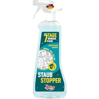 Poliboy Bouchon anti-poussière – Jusqu'à 7 jours de moins de poussière – Nettoyant universel – Staub Meister – 1 x 500 ml – Fabriqué en Allemagne Poliboy Bouchon anti-poussière – Jusqu'à 7 jours de moins de poussière – Nettoyant universel – Staub Meister – 1 x 500 ml – Fabriqué en Allemagne