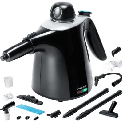 Cecotec HydroSteam 1040 Active&Soap. Nettoyeur vapeur 1100 W, pression de 3,5 bars, grand débit de vapeur de 40 g/min, réservoir de 450 ml, kit 15 accessoires, rayon d'action de 3 mètres Cecotec HydroSteam 1040 Active&Soap. Nettoyeur vapeur 1100 W, pression de 3,5 bars, grand débit de vapeur de 40 g/min, réservoir de 450 ml, kit 15 accessoires, rayon d'action de 3 mètres