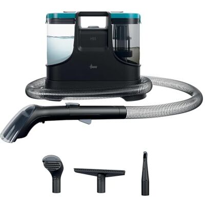 Hoover Nettoyeur Détacheur Shampouineuse Compact HS5 Cold, lave Tapis, Moquette, Canapé, Tissus, Sièges Voiture, Puissant 400W,Accessoire spécial Vitres, Double Réservoir, Idéal Animaux HS5Z00 Hoover Nettoyeur Détacheur Shampouineuse Compact HS5 Cold, lave Tapis, Moquette, Canapé, Tissus, Sièges Voiture, Puissant 400W,Accessoire spécial Vitres, Double Réservoir, Idéal Animaux HS5Z00