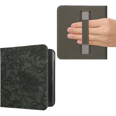 kwmobile Étui compatible avec Kobo Libra Colour coque Étui à rabat magnétique tablette eReader similicuir avec sangle vert kwmobile Étui compatible avec Kobo Libra Colour coque Étui à rabat magnétique tablette eReader similicuir avec sangle vert