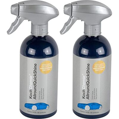 Koch Chemie Allround Quick Shine Finish Lot de 2 nettoyants pour cockpit 500 ml Koch Chemie Allround Quick Shine Finish Lot de 2 nettoyants pour cockpit 500 ml