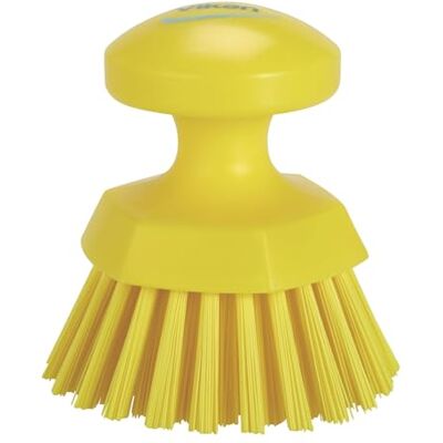 Vikan Brosse ronde en polyester Dur Diamètre : 110 x 110 mm Vikan Brosse ronde en polyester Dur Diamètre : 110 x 110 mm