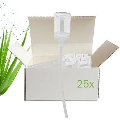 BIOHY Lot de 25 doseurs de détergent Portionneurs résistants aux produits chimiques avec échelle précise Aide au dosage pour un remplissage rapide et facile Compatible avec toutes les bouteilles BIOHY Lot de 25 doseurs de détergent Portionneurs résistants aux produits chimiques avec échelle précise Aide au dosage pour un remplissage rapide et facile Compatible avec toutes les bouteilles