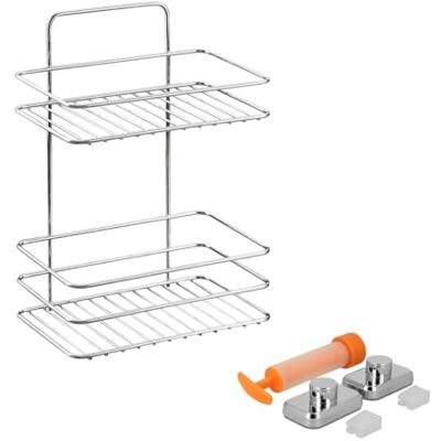 Metaltex 403342000 Système de rangement et de rangement en métal Metaltex 403342000 Système de rangement et de rangement en métal