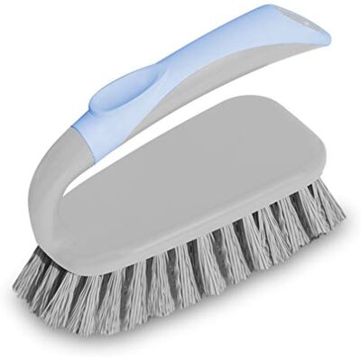 York Brosse de nettoyage antibactérienne avec poignée souple Brosse à récurer et à joints avec macromolécules de zinc antidérapante pour cuisine, salle de bain et ménage, 8 × 16 × 11 cm York Brosse de nettoyage antibactérienne avec poignée souple Brosse à récurer et à joints avec macromolécules de zinc antidérapante pour cuisine, salle de bain et ménage, 8 × 16 × 11 cm