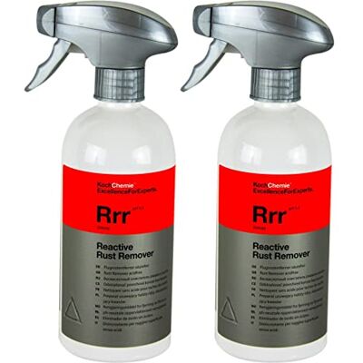 Koch Chemie RRR Reactive Lot de 2 produits anti-rouille sans acide 500 ml Koch Chemie RRR Reactive Lot de 2 produits anti-rouille sans acide 500 ml