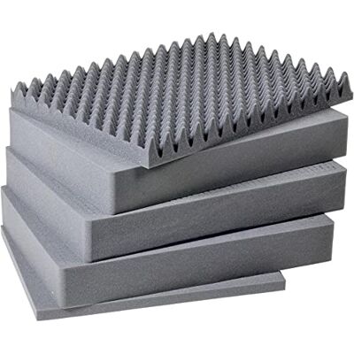 PELI 1661 Lot de 5 mousses de rechange pour étui 1660 PELI 1661 Lot de 5 mousses de rechange pour étui 1660