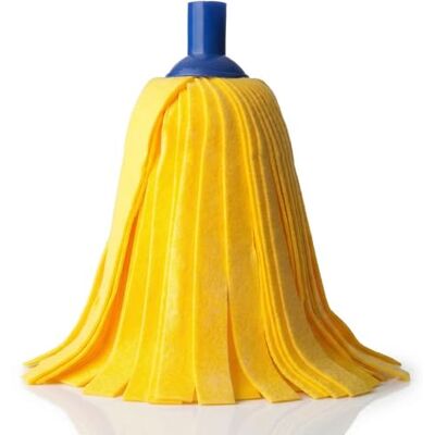 VIGAR Recharge pour serpillère 8 x 8 x 28 cm Goldstar Bandes douces Absorption maximale Longue durée Nettoyage de tous types de sols et délicats Bleu et jaune VIGAR Recharge pour serpillère 8 x 8 x 28 cm Goldstar Bandes douces Absorption maximale Longue durée Nettoyage de tous types de sols et délicats Bleu et jaune