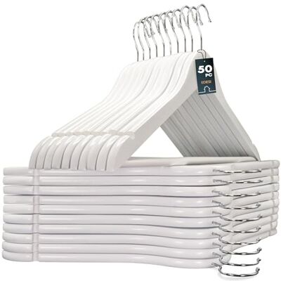 Penderies en bois edihome Pack de 20 et 50 - Organiser Vêtements Penderies en bois edihome Pack de 20 et 50 - Organiser Vêtements