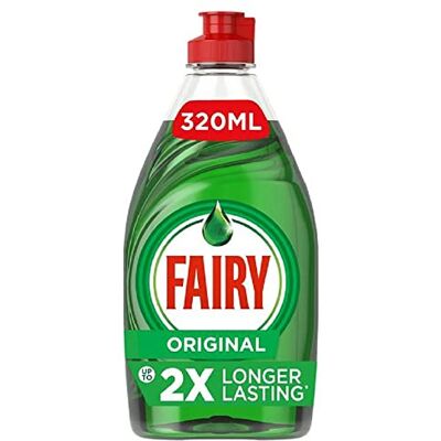 Fairy Liquide vaisselle original vert avec LiftAction, 320 ml Fairy Liquide vaisselle original vert avec LiftAction, 320 ml