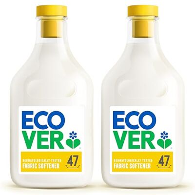 Ecover Adoucissant Gardénia & Vanille, 2 x 47 Lavages, 2 x 1,43 L (lot de 2) Ecover Adoucissant Gardénia & Vanille, 2 x 47 Lavages, 2 x 1,43 L (lot de 2)