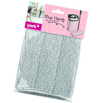 York Prestige Remplacement pour Balai Plat en Polyester Gris York Prestige Remplacement pour Balai Plat en Polyester Gris