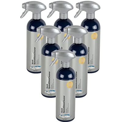 Koch Chemie Speed Glass Cleaner Lot de 6 nettoyants pour vitres 750 ml Koch Chemie Speed Glass Cleaner Lot de 6 nettoyants pour vitres 750 ml