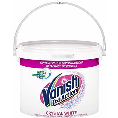 Vanish Oxi Action Crystal White Poeder Base Vlekkenverwijderaar voor Witte Was 2,4 kg Vanish Oxi Action Crystal White Poeder Base Vlekkenverwijderaar voor Witte Was 2,4 kg