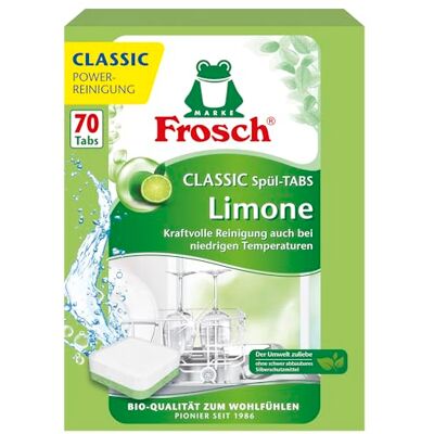 FROSCH Classic Lot de 70 tablettes pour lave-vaisselle FROSCH Classic Lot de 70 tablettes pour lave-vaisselle