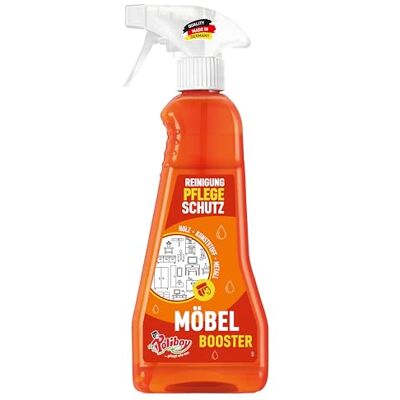 Poliboy Booster Nettoyant pour meubles Élimine la saleté et rafraîchit comme nettoyant pour meubles 1 x 375 ml Fabriqué en Allemagne Poliboy Booster Nettoyant pour meubles Élimine la saleté et rafraîchit comme nettoyant pour meubles 1 x 375 ml Fabriqué en Allemagne