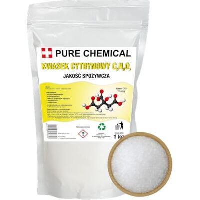 CHOSA Acide Citrique Poudre Détartrante 100% Pure E330 1kg Sachet Acide Citrique pour Détartrage Poudre 100% Pur E330 1kg Sachet, Alternative naturelle aux produits chimiques CHOSA Acide Citrique Poudre Détartrante 100% Pure E330 1kg Sachet Acide Citrique pour Détartrage Poudre 100% Pur E330 1kg Sachet, Alternative naturelle aux produits chimiques