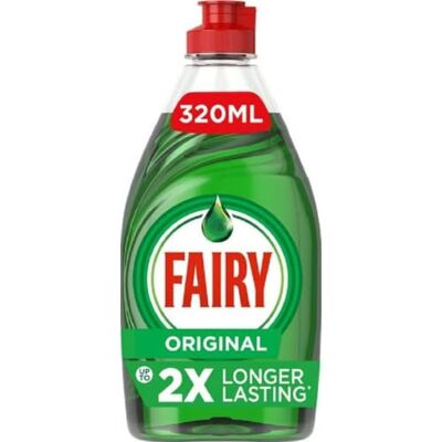 Fairy Liquide vaisselle original vert avec LiftAction, 320 ml Fairy Liquide vaisselle original vert avec LiftAction, 320 ml