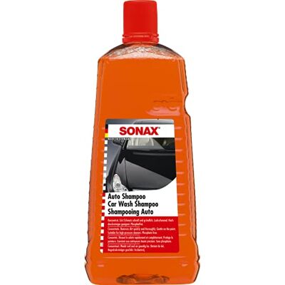 SONAX Shampooing auto (2 litres) concentré pour nettoyage rapide et protection de la peinture sans phosphate Réf: 03145410-810 SONAX Shampooing auto (2 litres) concentré pour nettoyage rapide et protection de la peinture sans phosphate Réf: 03145410-810