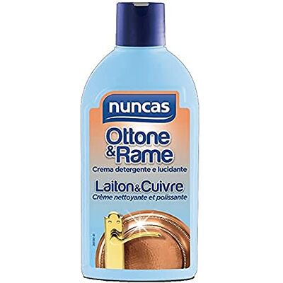 nuncas Laiton et cuivre – Crème nettoyante et brillante – 250 ml nuncas Laiton et cuivre – Crème nettoyante et brillante – 250 ml
