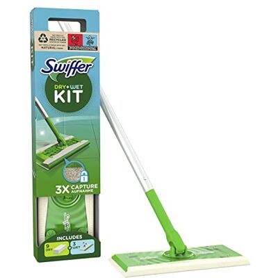 Swiffer Le Kit De Démarrage Nettoyant Balai, 360g Swiffer Le Kit De Démarrage Nettoyant Balai, 360g