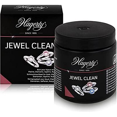 Hagerty Jewel Clean 150 ml Nettoie Efficacement L’Or, les Pierres Précieuses, Diamant Saphir Rubis, pour Un Éclat Renouvelé, Panier et Brosse Inclus Hagerty Jewel Clean 150 ml Nettoie Efficacement L’Or, les Pierres Précieuses, Diamant Saphir Rubis, pour Un Éclat Renouvelé, Panier et Brosse Inclus
