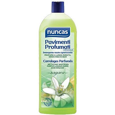 nuncas Detergente Pavimenti Fiore Zagara l 1,00 nuncas Detergente Pavimenti Fiore Zagara l 1,00