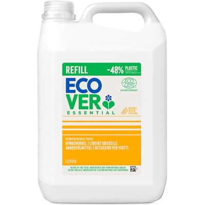 Ecover Afwasmiddel Essential Citroen 5 liter Ecover Afwasmiddel Essential Citroen 5 liter