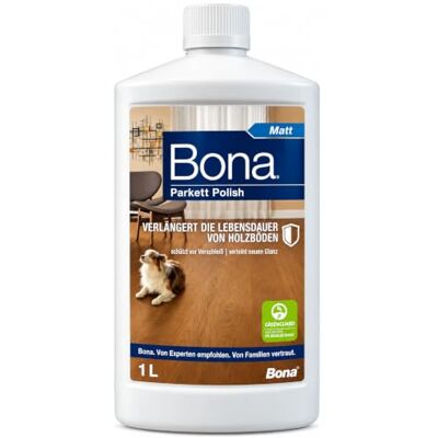 Bona Polish mat 1 litre de produit d'entretien pour parquet Bona Polish mat 1 litre de produit d'entretien pour parquet
