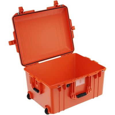 PELI 1607 Air Valise légère et résistante à l'écrasement pour Drone and Équipement Photographique, résistante Eau et poussière, capacité 63L, fabriquée aux US, sans Mousse, Couleur: Orange PELI 1607 Air Valise légère et résistante à l'écrasement pour Drone and Équipement Photographique, résistante Eau et poussière, capacité 63L, fabriquée aux US, sans Mousse, Couleur: Orange
