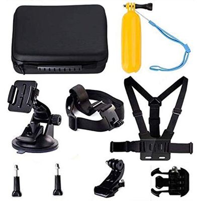 Navitech Ensemble Combo Accessoire Caméra 8-en-1 et étui De Rangement Gris Robuste- Compatible avec Le AEE Magicam S60 Action Camera Navitech Ensemble Combo Accessoire Caméra 8-en-1 et étui De Rangement Gris Robuste- Compatible avec Le AEE Magicam S60 Action Camera