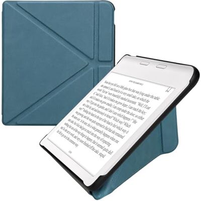 kwmobile Étui compatible avec Kobo Libra Colour coque Étui à rabat magnétique tablette eReader similicuir pétrole kwmobile Étui compatible avec Kobo Libra Colour coque Étui à rabat magnétique tablette eReader similicuir pétrole