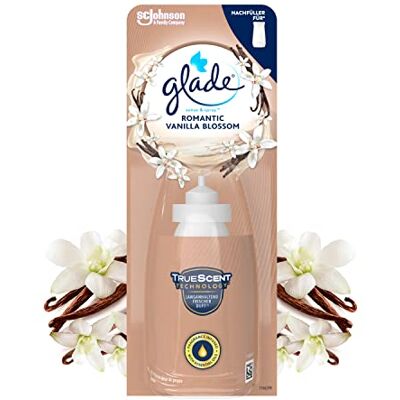 Glade By Brise Recharge pour Diffuseur Sense & Spray, Fraîcheur et Parfum d’Ambiance dans la Maison, 18 ml, Senteur Vanilla Glade By Brise Recharge pour Diffuseur Sense & Spray, Fraîcheur et Parfum d’Ambiance dans la Maison, 18 ml, Senteur Vanilla