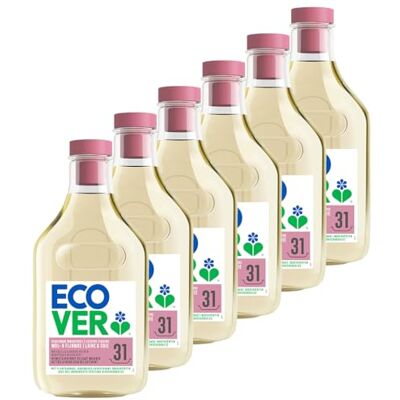 Ecover Lessive Laine et Soie Nénuphar & Melon Vert Pack Promo 6 x 1,43L Ecover Lessive Laine et Soie Nénuphar & Melon Vert Pack Promo 6 x 1,43L