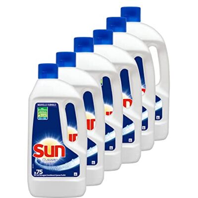 Sun Liquigel Lave-Vaisselle Classic Pack économique 6 x 1,5L Sun Liquigel Lave-Vaisselle Classic Pack économique 6 x 1,5L