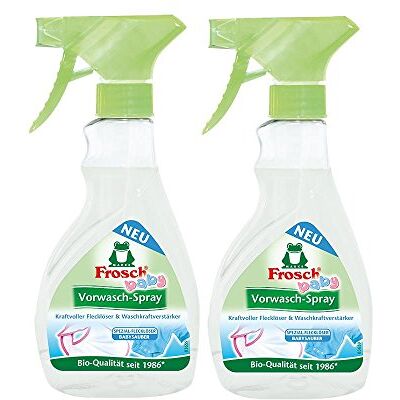 FROSCH Baby 2 x vaporisateurs de prélavage 300 ml FROSCH Baby 2 x vaporisateurs de prélavage 300 ml