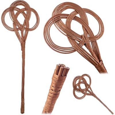 KADAX Batteur de tapis en osier avec manche de 75 cm de long, nettoyant traditionnel pour tapis pour un nettoyage en profondeur des tapis, tapis de sol et tissus d'ameublement KADAX Batteur de tapis en osier avec manche de 75 cm de long, nettoyant traditionnel pour tapis pour un nettoyage en profondeur des tapis, tapis de sol et tissus d'ameublement