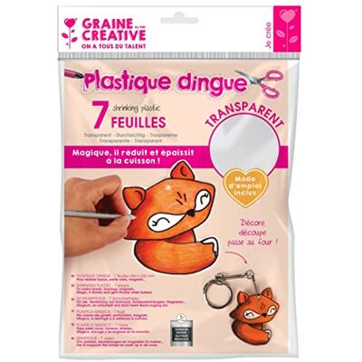 Creative KIT Plastique DINGUE Transparent Creative KIT Plastique DINGUE Transparent