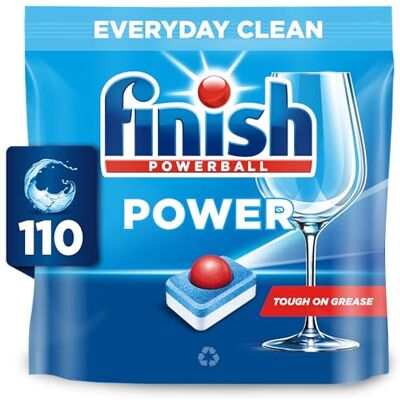 Finish Tablettes de lave-vaisselle tout-en-un en vrac Taille totale 110 tablettes pour lave-vaisselle Pour un nettoyage et une brillance au quotidien Finish Tablettes de lave-vaisselle tout-en-un en vrac Taille totale 110 tablettes pour lave-vaisselle Pour un nettoyage et une brillance au quotidien