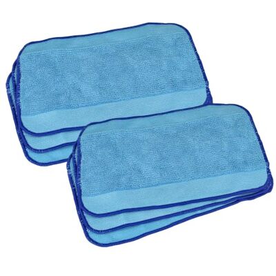 vhbw Lot de 6 chiffons de nettoyage compatibles avec iRobot Braava 390T Robot de nettoyage vhbw Lot de 6 chiffons de nettoyage compatibles avec iRobot Braava 390T Robot de nettoyage
