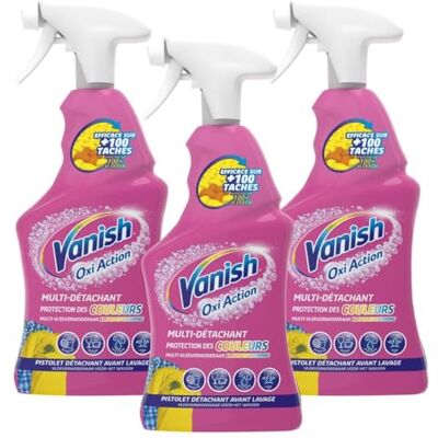 Vanish Lot de 3 x 750ml Pistolet Détachant Oxi Action Vanish Lot de 3 x 750ml Pistolet Détachant Oxi Action