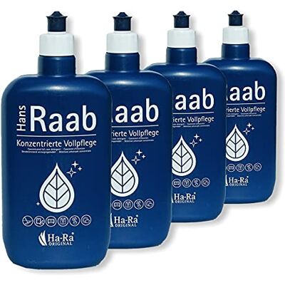 Ha-Ra - Hans Raab Produit d’entretien concentré, 4 x 500 ml Ha-Ra - Hans Raab Produit d’entretien concentré, 4 x 500 ml